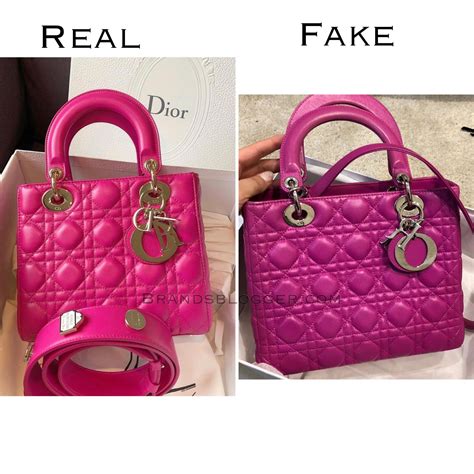 how to spot fake miss dior small|Dior bag false.